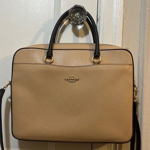 Coach Laptop Tote with Removable Strap